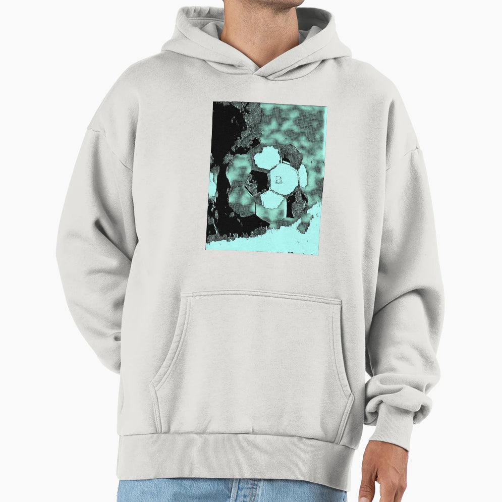 Football Deconstructed Hoodie - Trendy Graphic Unisex - T-Shirt, Sweatshirt, Hoodie