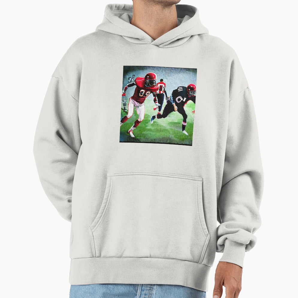 American Football Hoodie - Fun Novelty Design Men Women - T-Shirt, Sweatshirt, Hoodie
