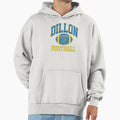 Distressed Dillon Panthers Football Hoodie - Minimalist Print Unisex - T-Shirt, Sweatshirt, Hoodie