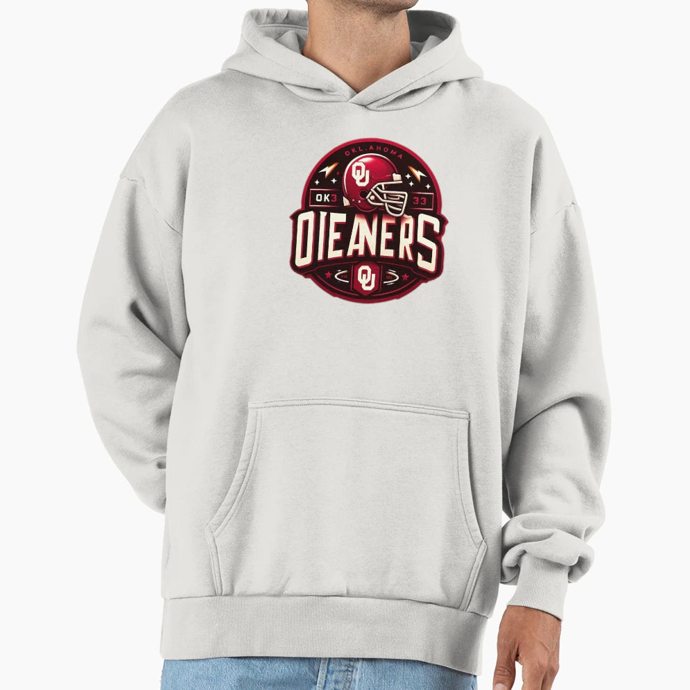 Oklahoma Sooners Hoodie - Novelty Apparel for Adults - T-Shirt, Sweatshirt, Hoodie