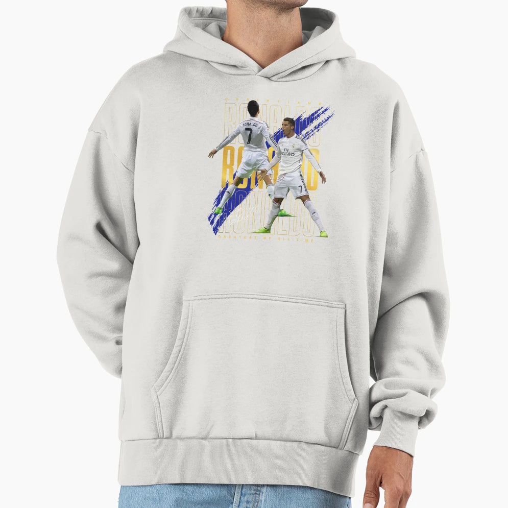Cristiano Ronaldo Suuiii Hoodie - Aesthetic Graphic Unisex - T-Shirt, Sweatshirt, Hoodie