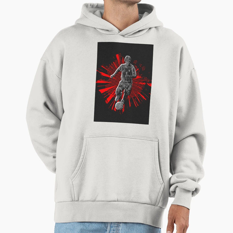 Great Football Player Hoodie - Custom Art Print Unisex - T-Shirt, Sweatshirt, Hoodie