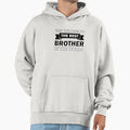 Best Brother World Hoodie - Minimalist Print Men Women - T-Shirt, Sweatshirt, Hoodie