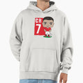 Cartoon Ronaldo Cr 7 Football Soccer Hoodie - Aesthetic Graphic Unisex - T-Shirt, Sweatshirt, Hoodie