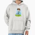 Illustration Caucasian Soccer Player Hoodie - Aesthetic Graphic Unisex - T-Shirt, Sweatshirt, Hoodie