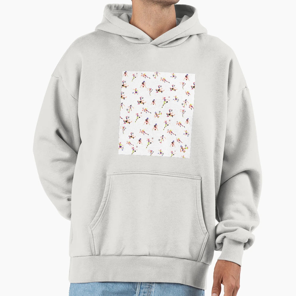 Sports Art Hoodie - Casual Everyday Wear Men Women - T-Shirt, Sweatshirt, Hoodie