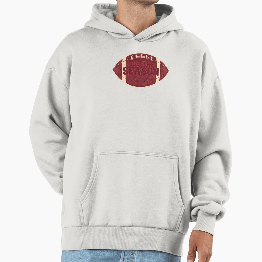 Tis Football Season Hoodie - Unique Graphic Unisex - T-Shirt, Sweatshirt, Hoodie