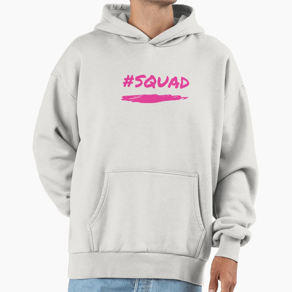 Squad Hashtag T-Shirt - Streetwear Style for Adults - T-Shirt, Sweatshirt, Hoodie