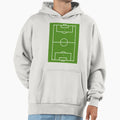 Football Field Soccer Field Hoodie - Custom Art Print Unisex - T-Shirt, Sweatshirt, Hoodie