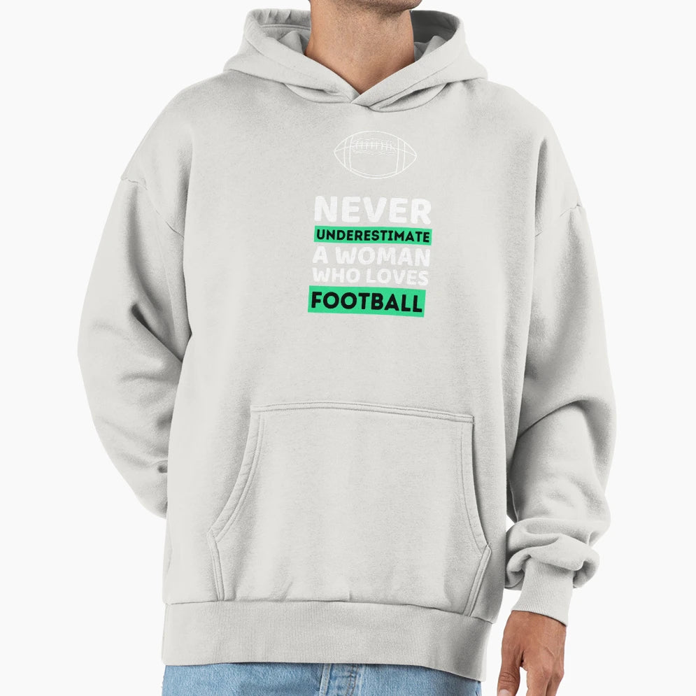 Never Underestimate Who Loves Hoodie - Aesthetic Graphic for Adults - T-Shirt, Sweatshirt, Hoodie