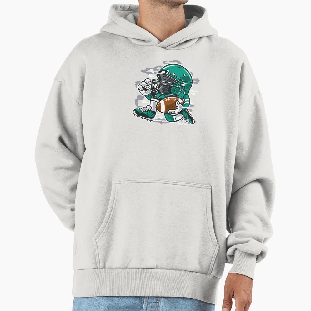 American Football Hoodie - Fun Novelty Design Men Women - T-Shirt, Sweatshirt, Hoodie