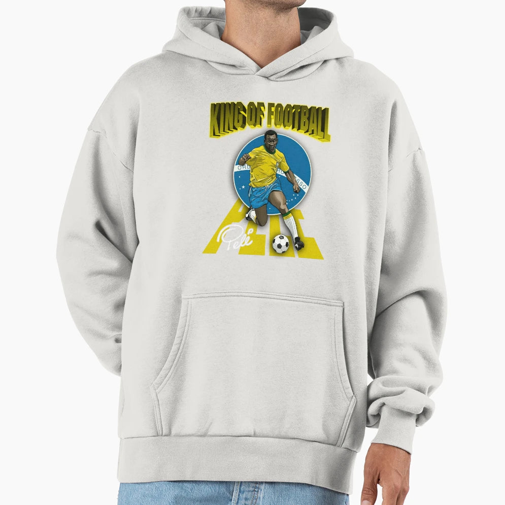 Rip Pele 10 King Football Player Cup Hoodie - Custom Art Print Unisex - T-Shirt, Sweatshirt, Hoodie