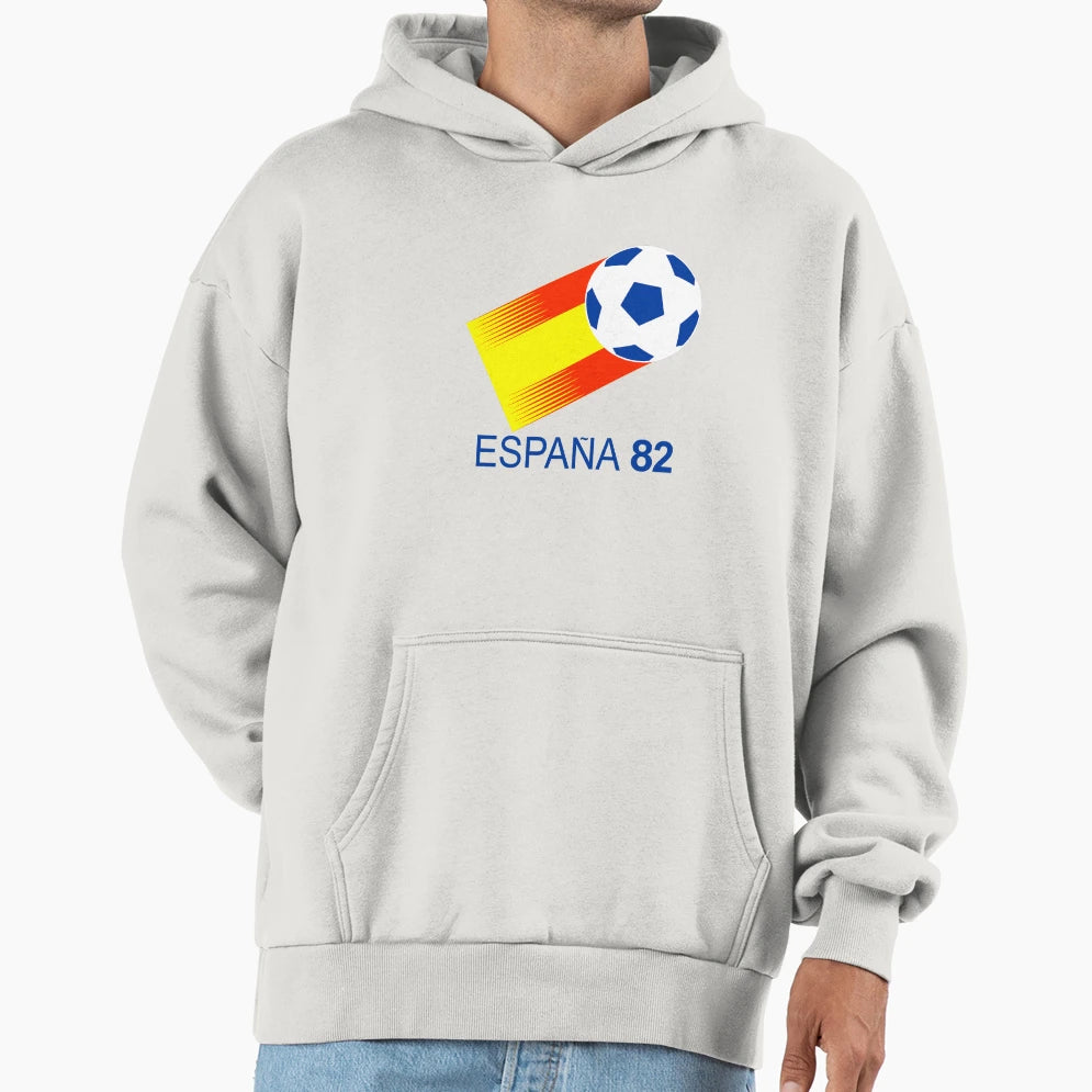 Spain Espana 82 World Cup Soccer 80S Hoodie - Unique Graphic for Adults - T-Shirt, Sweatshirt, Hoodie