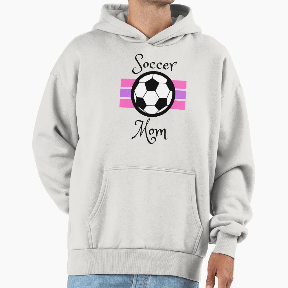 Soccer Mom Hoodie - Minimalist Print for Adults - T-Shirt, Sweatshirt, Hoodie