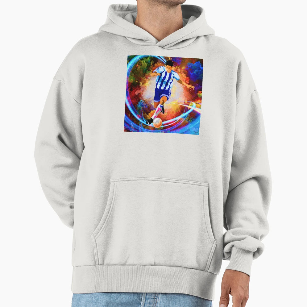 Soccer Hoodie - Fun Novelty Design for Adults - T-Shirt, Sweatshirt, Hoodie