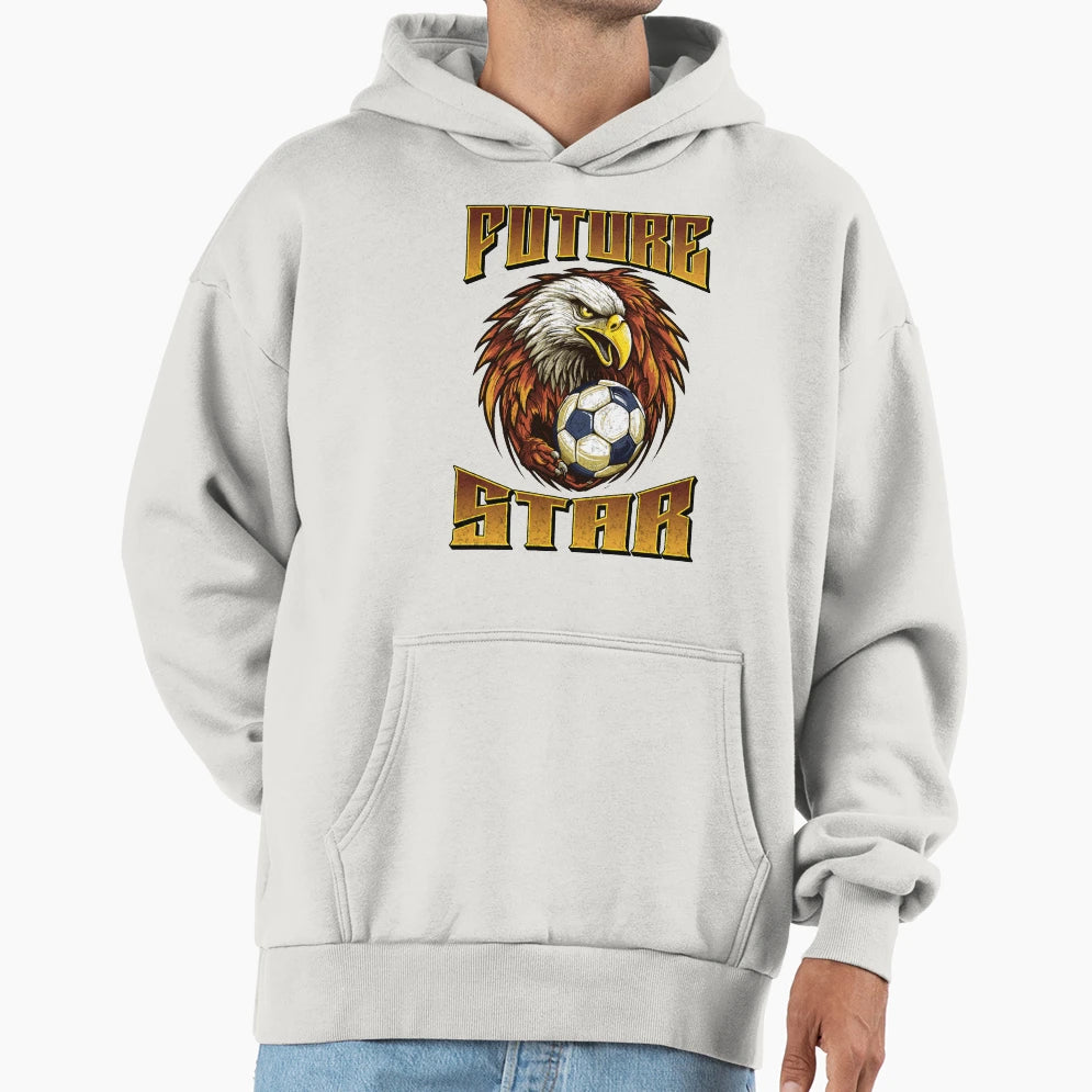 Soccer Future Star Hoodie - Unique Graphic Men Women - T-Shirt, Sweatshirt, Hoodie