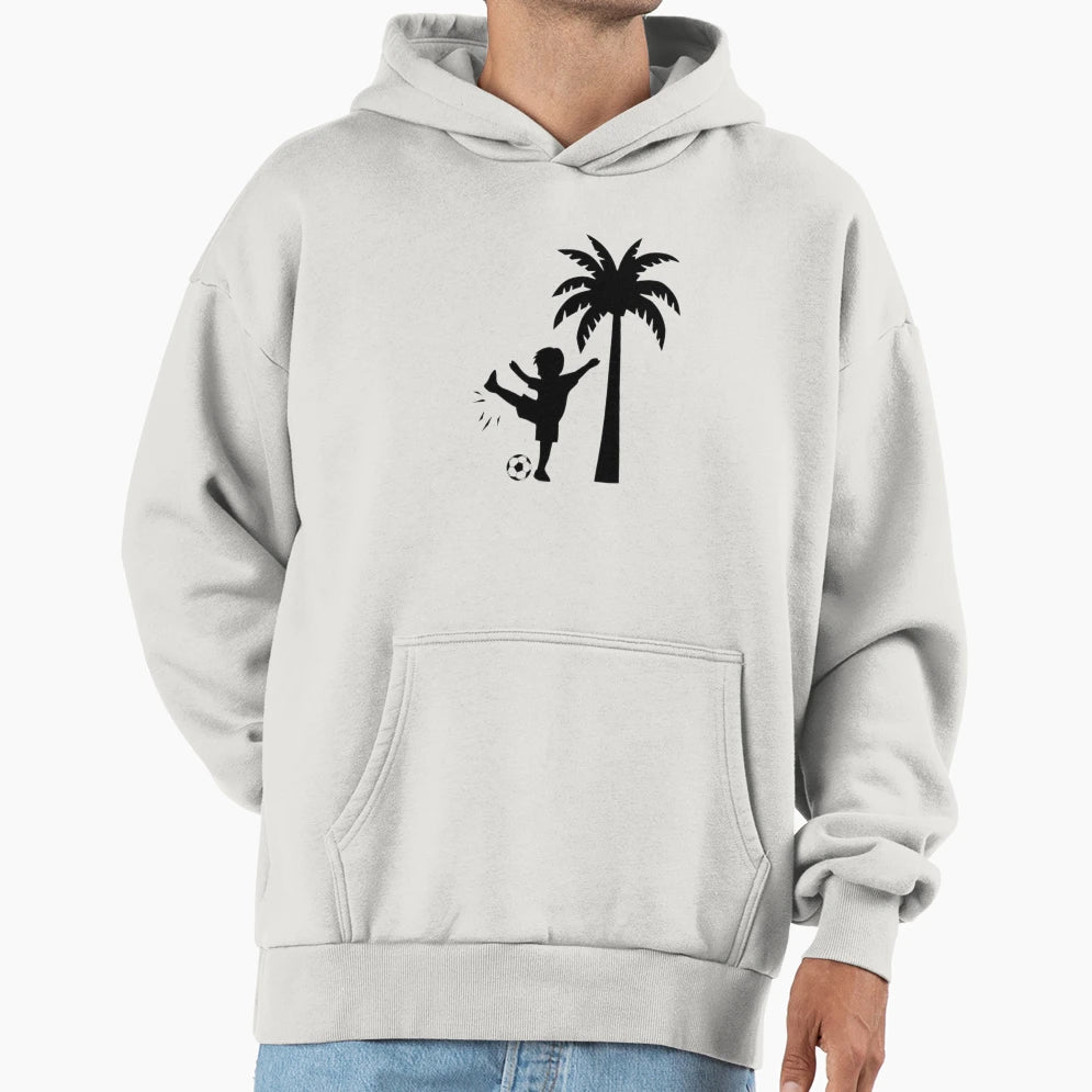 Footballer Hoodie - Graphic Print Unisex - T-Shirt, Sweatshirt, Hoodie