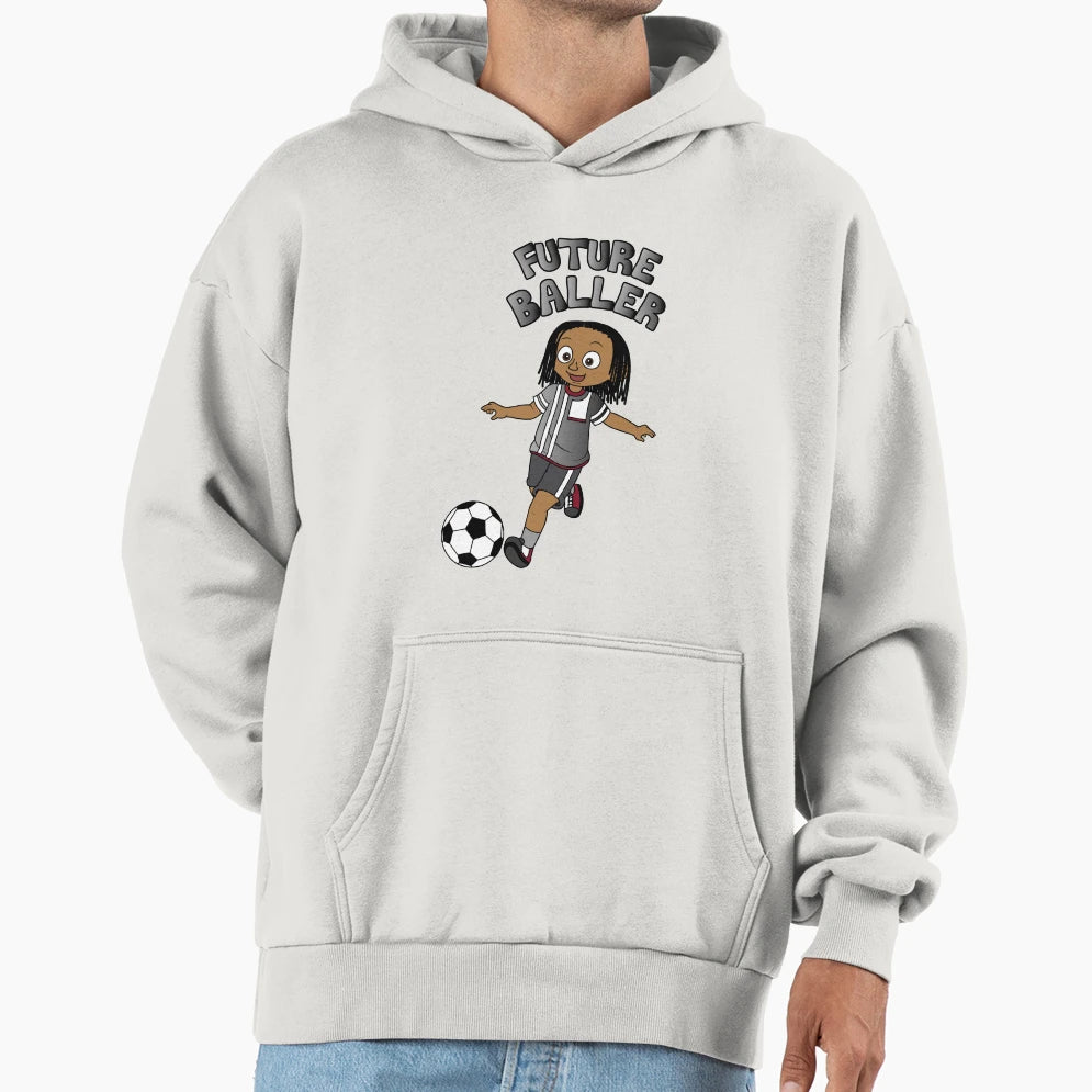 Future Baller Cainrows Hoodie - Trendy Graphic for Adults - T-Shirt, Sweatshirt, Hoodie