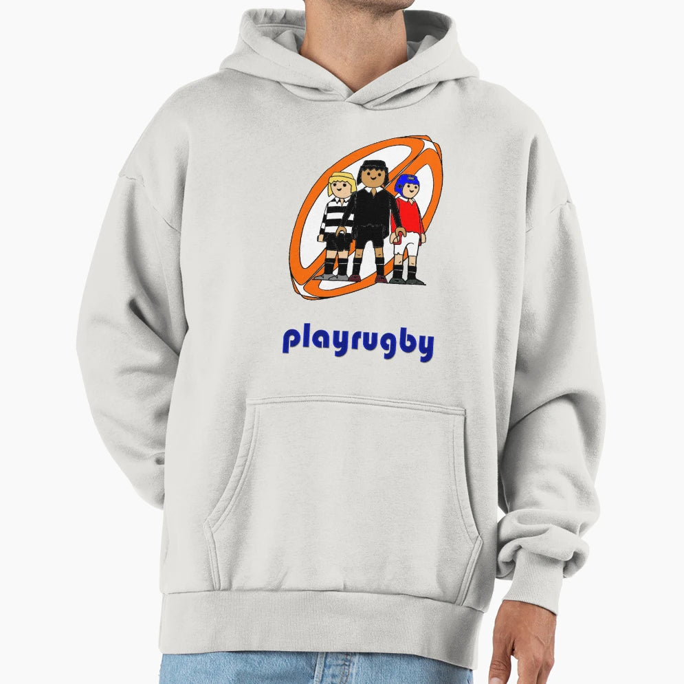 Playrugby Hoodie - Custom Art Print for Adults - T-Shirt, Sweatshirt, Hoodie