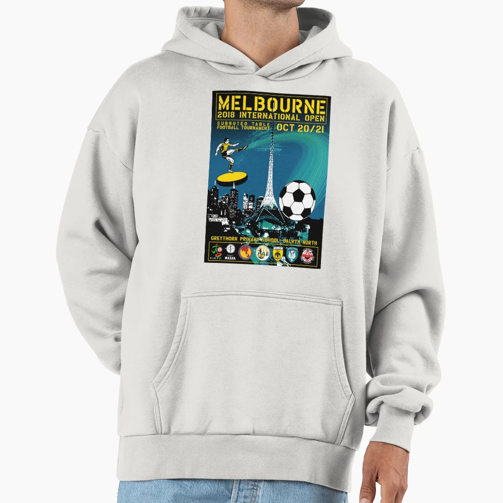 Melbourne International Open 2018 Hoodie - Aesthetic Graphic Unisex - T-Shirt, Sweatshirt, Hoodie