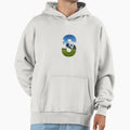 White Soccer Balls Monogram Alphabet Hoodie - Trendy Graphic for Adults - T-Shirt, Sweatshirt, Hoodie