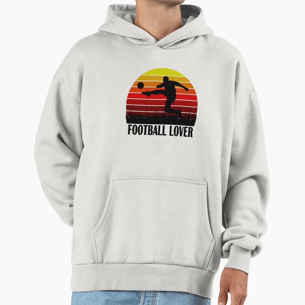 Football Player Football Match Hoodie - Fun Novelty Design for Adults - T-Shirt, Sweatshirt, Hoodie