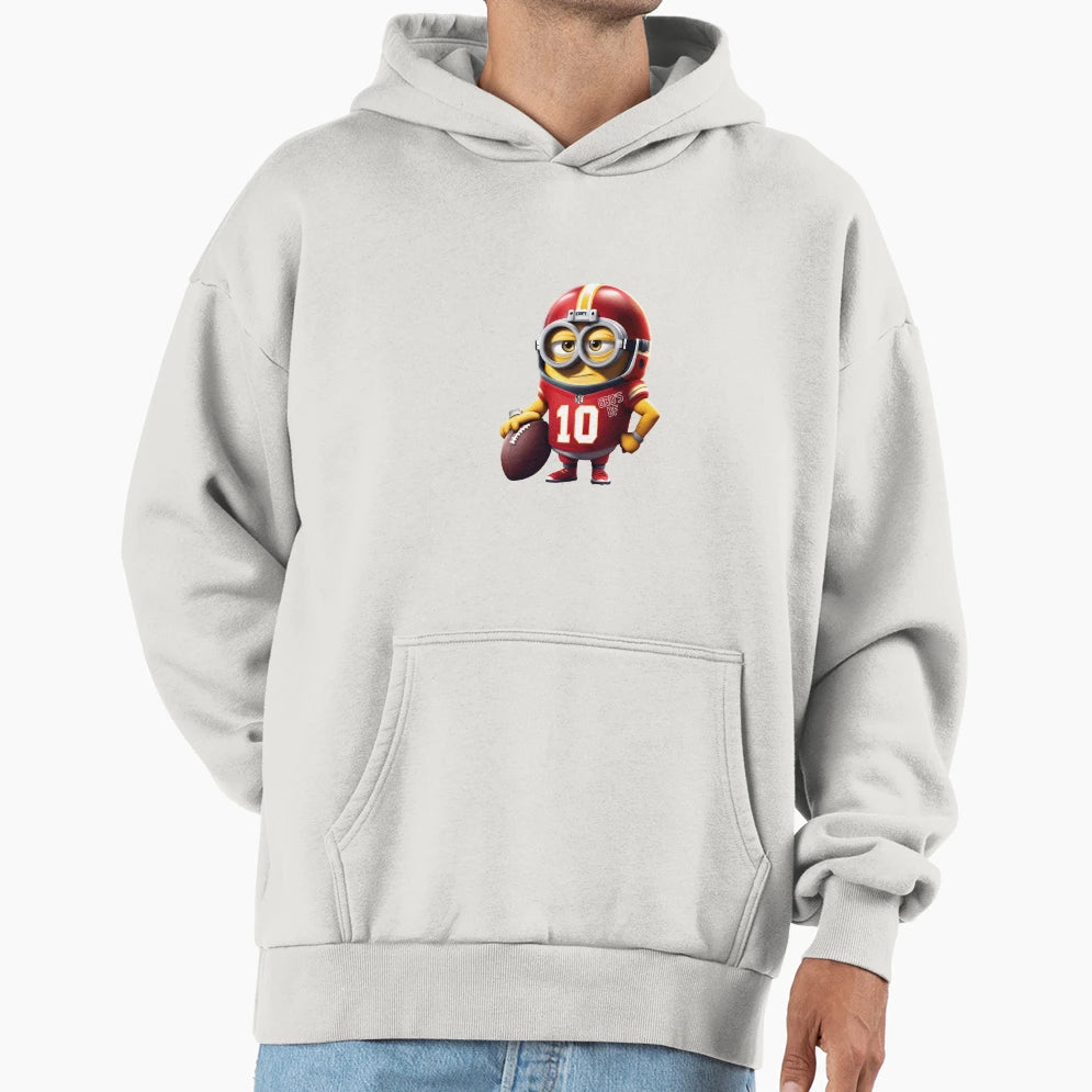 Not Taylors Boyfriend Minion Hoodie - Fun Novelty Design for Adults - T-Shirt, Sweatshirt, Hoodie