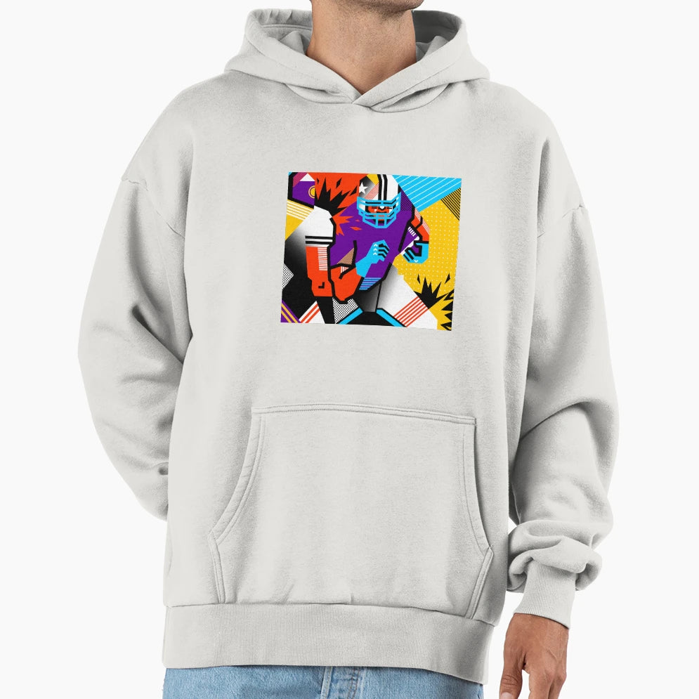Football Hoodie - Graphic Print Men Women - T-Shirt, Sweatshirt, Hoodie