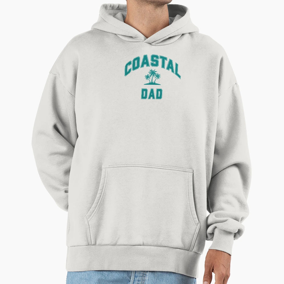 Coastal Dad Hoodie - Minimalist Print for Adults - T-Shirt, Sweatshirt, Hoodie