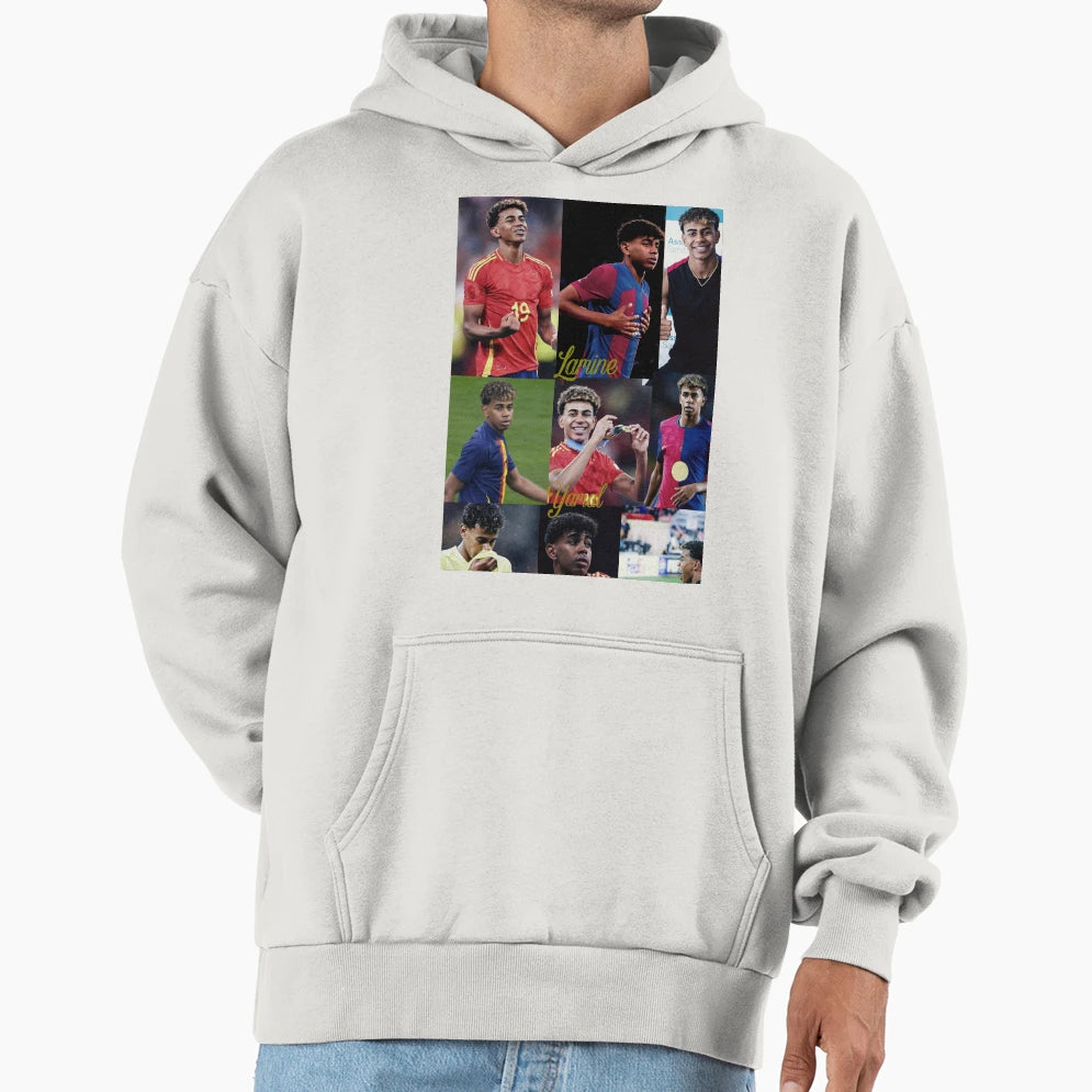 Lamine Yamal Hoodie - Casual Everyday Wear Unisex - T-Shirt, Sweatshirt, Hoodie