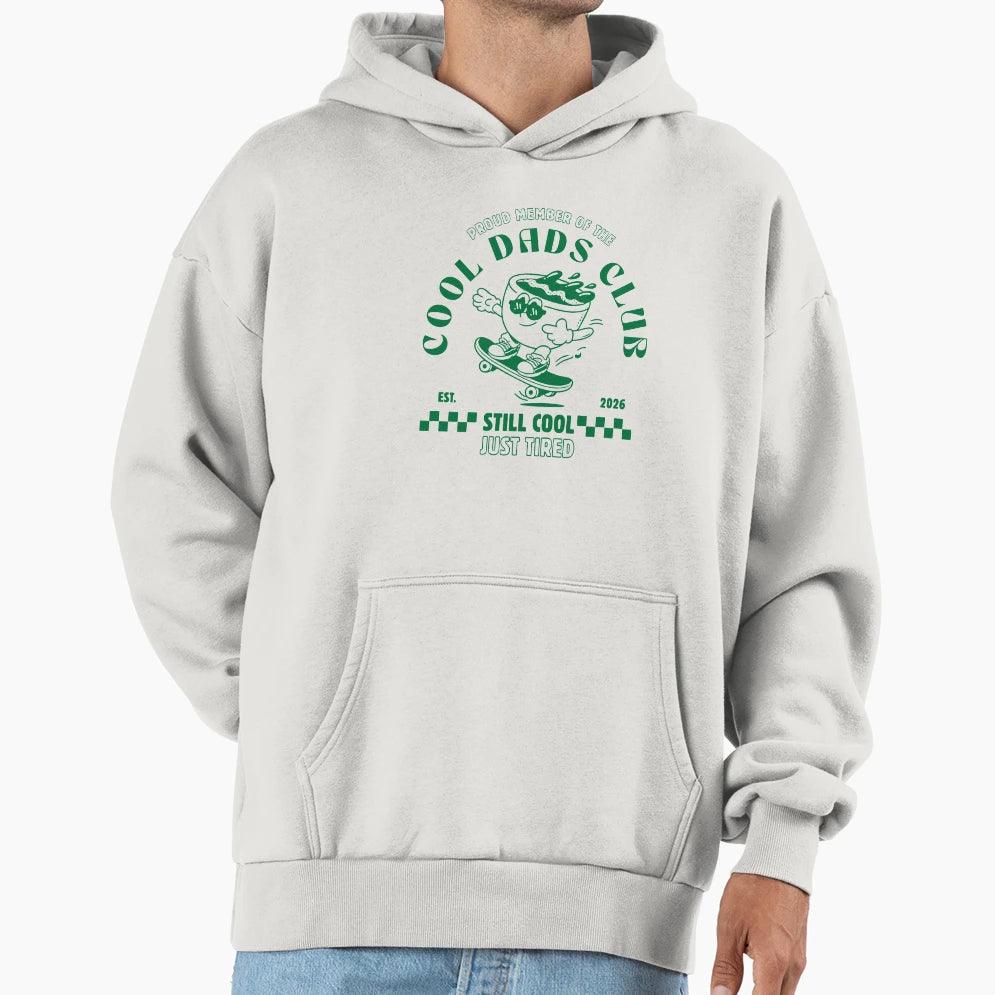 Dads Club Skater Fatherhood Est T-Shirt - Casual Everyday Wear Men Women - T-Shirt, Sweatshirt, Hoodie