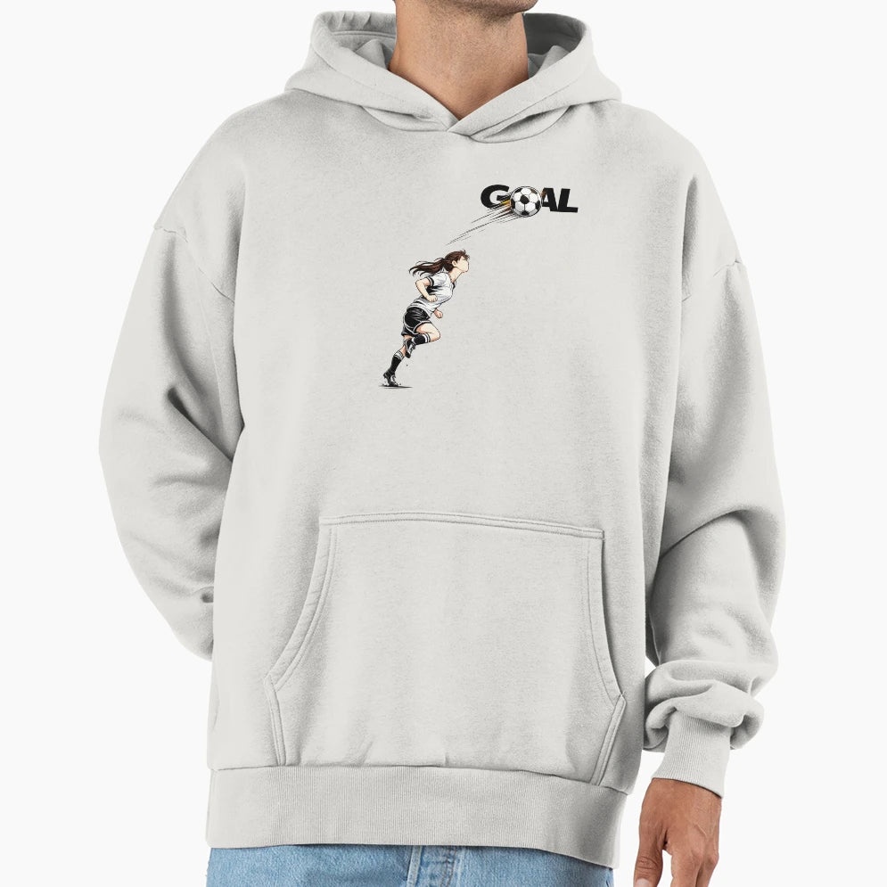 Womens Football Goal Anime Soccer Header T-Shirt - Streetwear Style Unisex - T-Shirt, Sweatshirt, Hoodie