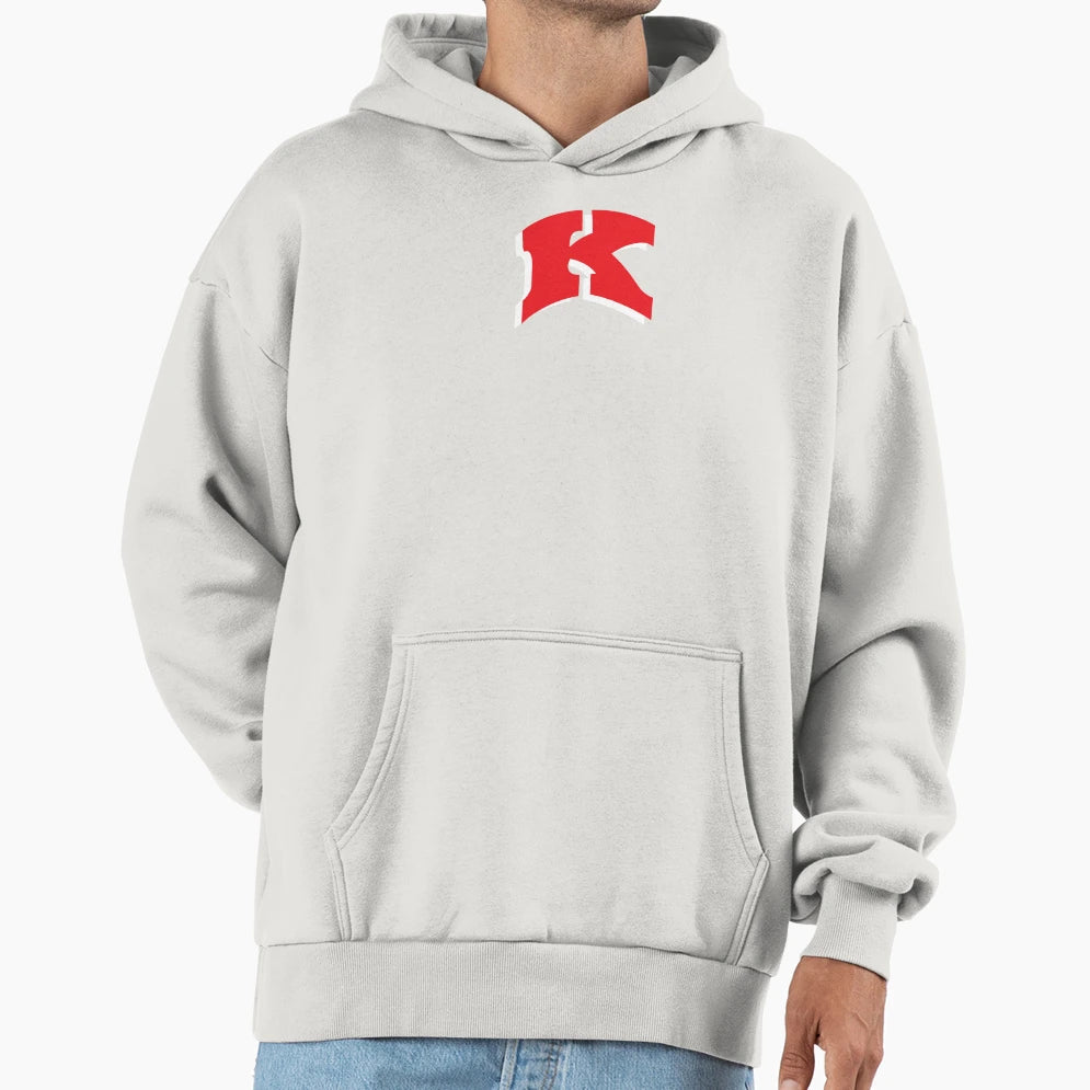 Kimberly K White Hoodie - Minimalist Print for Adults - T-Shirt, Sweatshirt, Hoodie