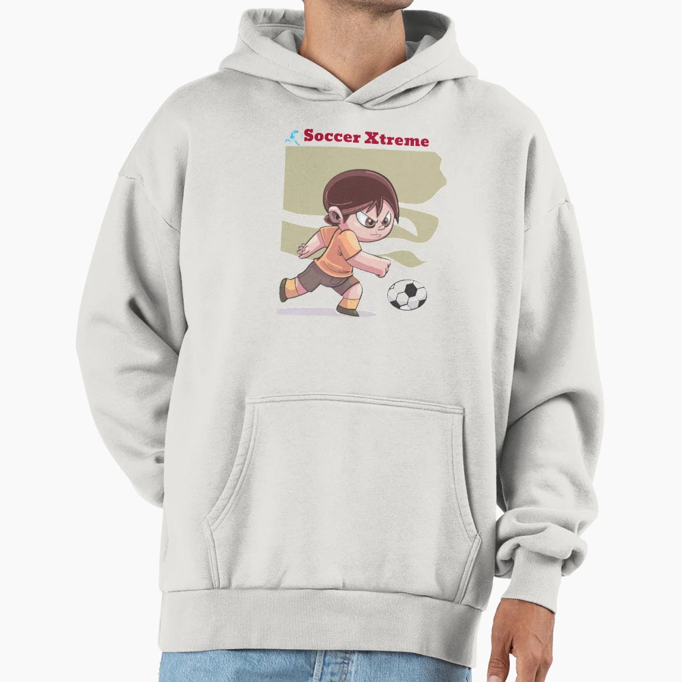 Soccer Xtreme Hoodie - Trendy Graphic for Adults - T-Shirt, Sweatshirt, Hoodie