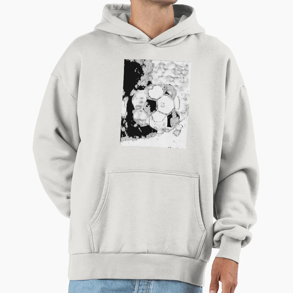 Football Deconstructed Hoodie - Minimalist Print for Adults - T-Shirt, Sweatshirt, Hoodie