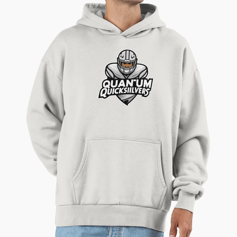 Quantum Quicksilvers Freely Invented Hoodie - Minimalist Print Unisex - T-Shirt, Sweatshirt, Hoodie