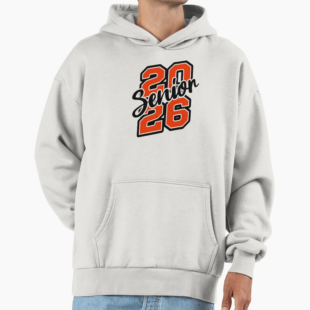 Senior Class 2026 Spooky Halloween Hoodie - Fun Novelty Design Men Women - T-Shirt, Sweatshirt, Hoodie