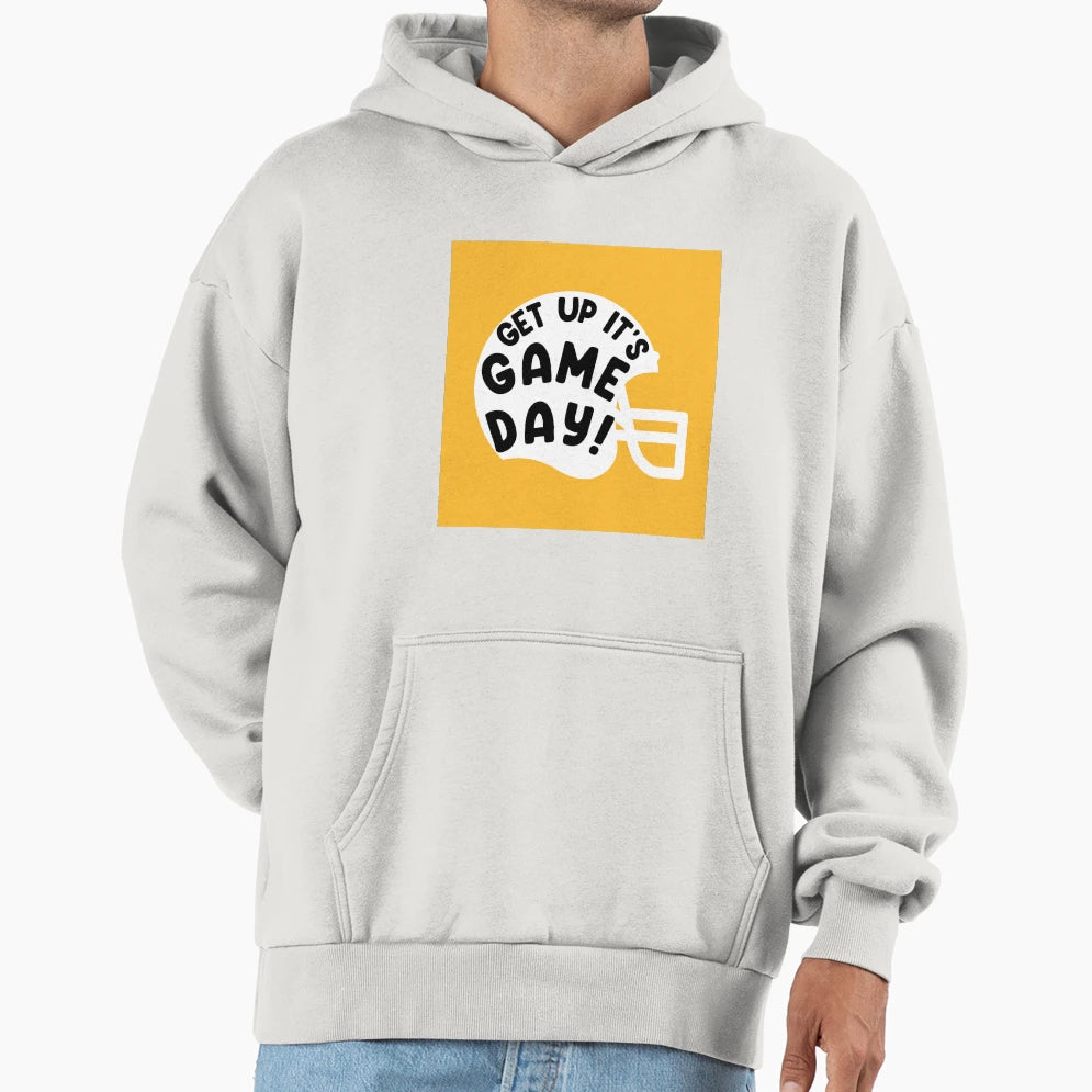 Get Up Its Gameday Ksu Hoodie - Trendy Graphic Men Women - T-Shirt, Sweatshirt, Hoodie