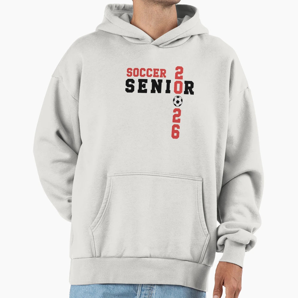 Foothball Senior Night Ball Senior 2026 Hoodie - Novelty Apparel Men Women - T-Shirt, Sweatshirt, Hoodie