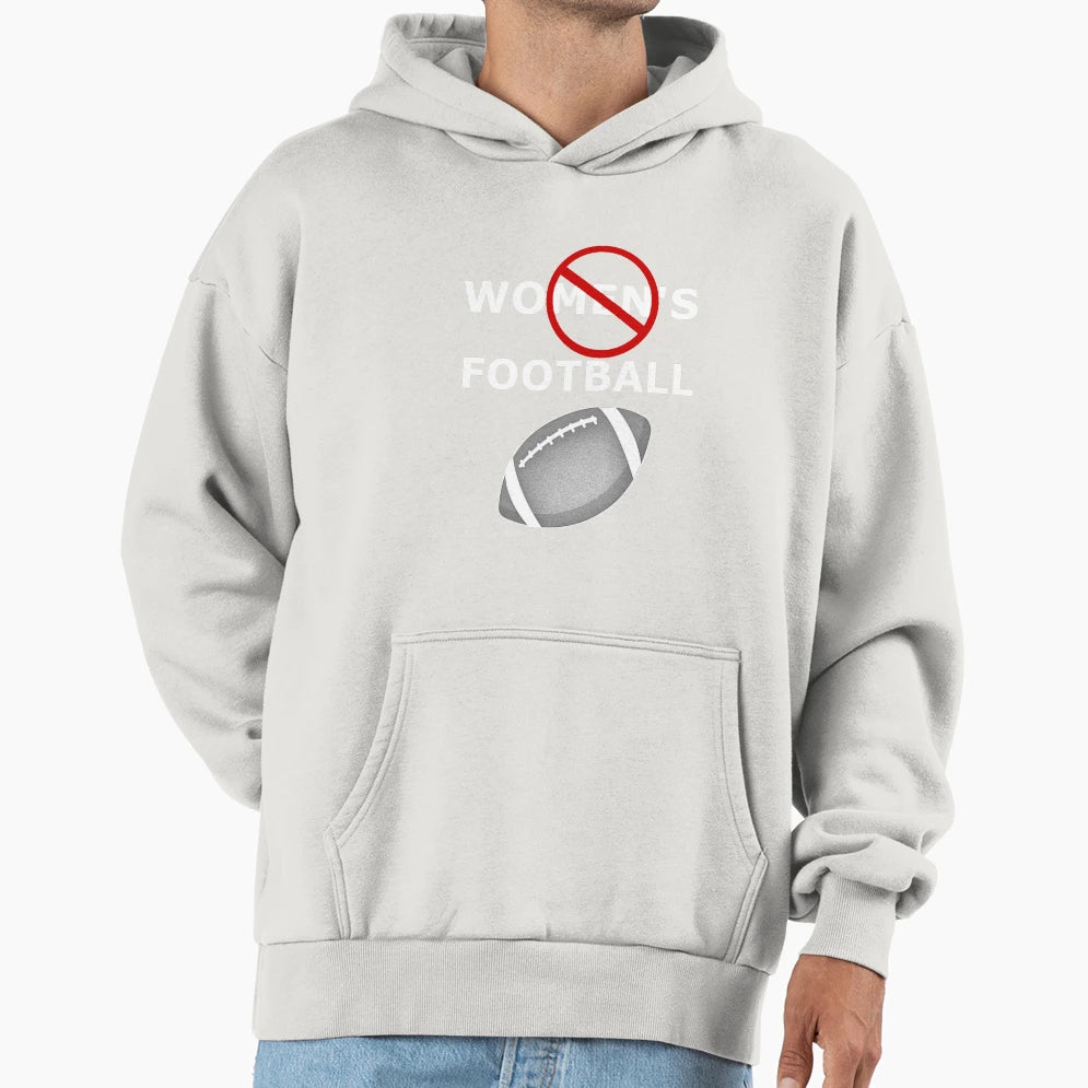 No Womens Sports Hoodie - Graphic Print for Adults - T-Shirt, Sweatshirt, Hoodie