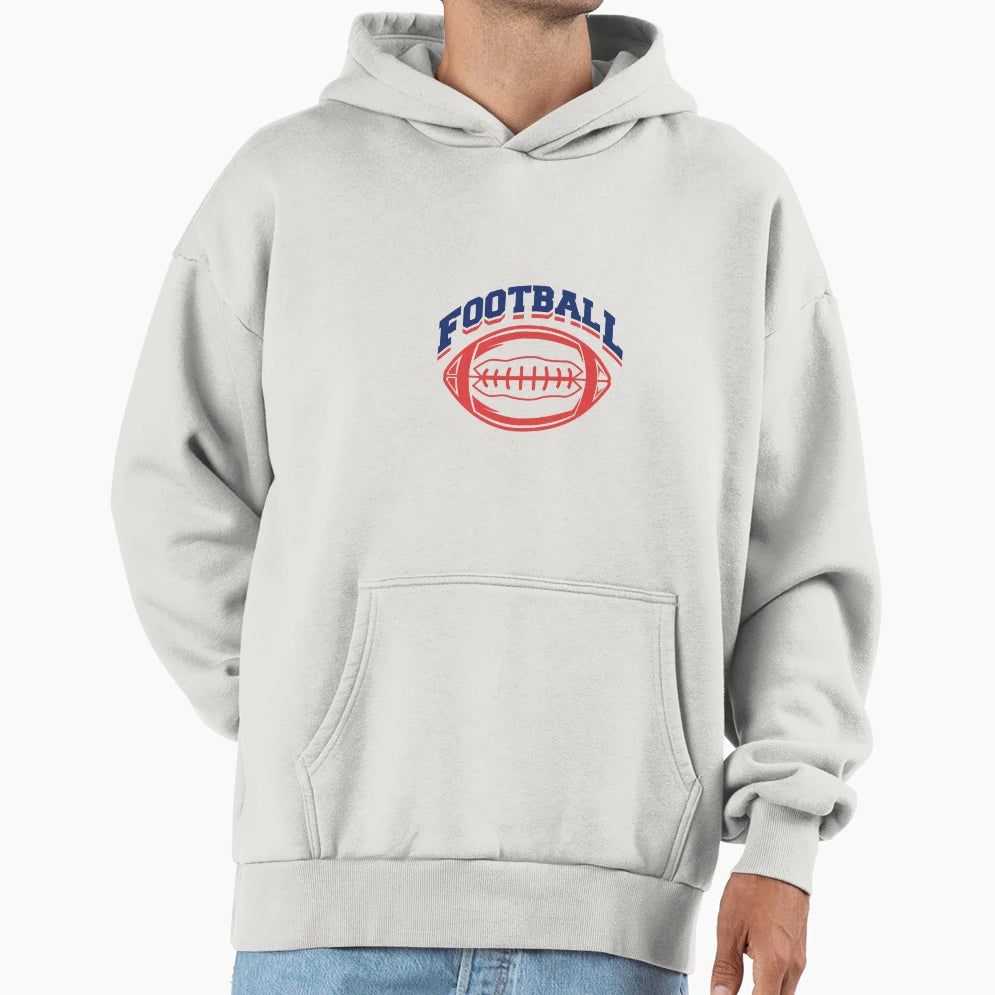 American Football Hoodie - Minimalist Print for Adults - T-Shirt, Sweatshirt, Hoodie