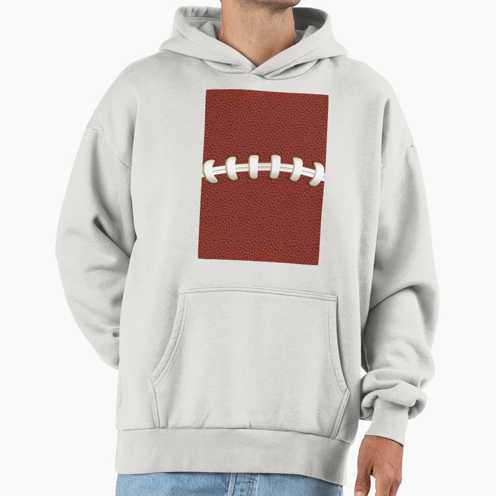Love Football Sports Athletic Hoodie - Novelty Apparel for Adults - T-Shirt, Sweatshirt, Hoodie