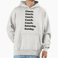 Coach Funny Workweek Hoodie - Unique Graphic Men Women - T-Shirt, Sweatshirt, Hoodie