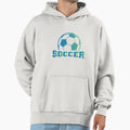 Soccer Hoodie - Novelty Apparel for Adults - T-Shirt, Sweatshirt, Hoodie