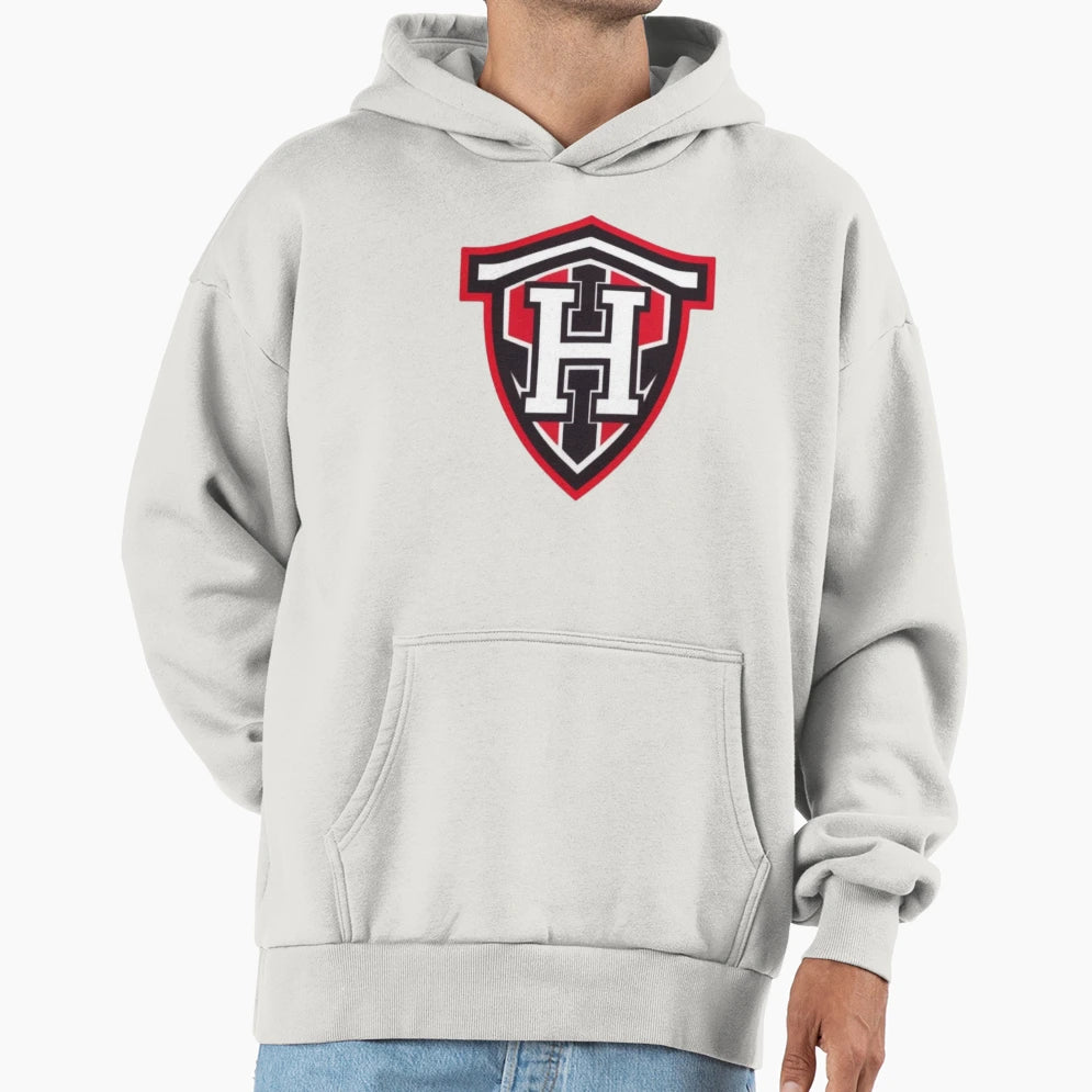 Houston Badge Hoodie - Aesthetic Graphic Men Women - T-Shirt, Sweatshirt, Hoodie