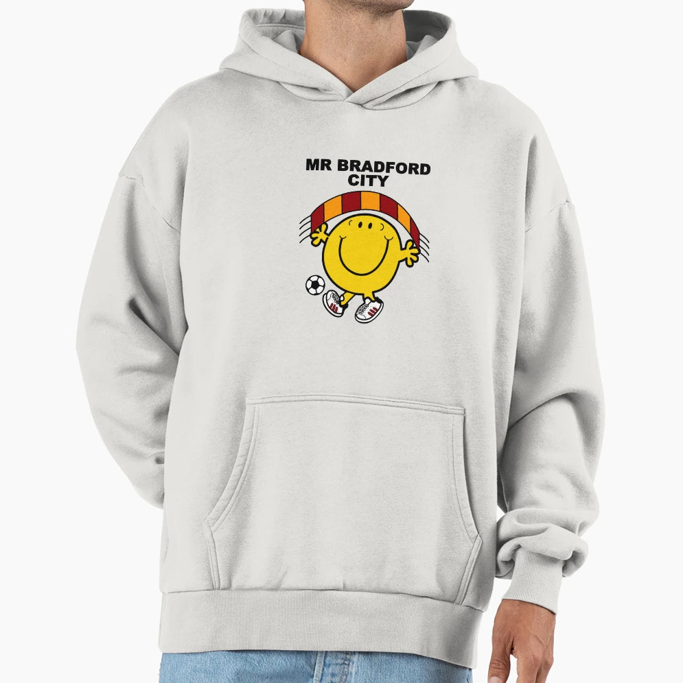 Mr Bradford City Football Hoodie - Minimalist Print Men Women - T-Shirt, Sweatshirt, Hoodie