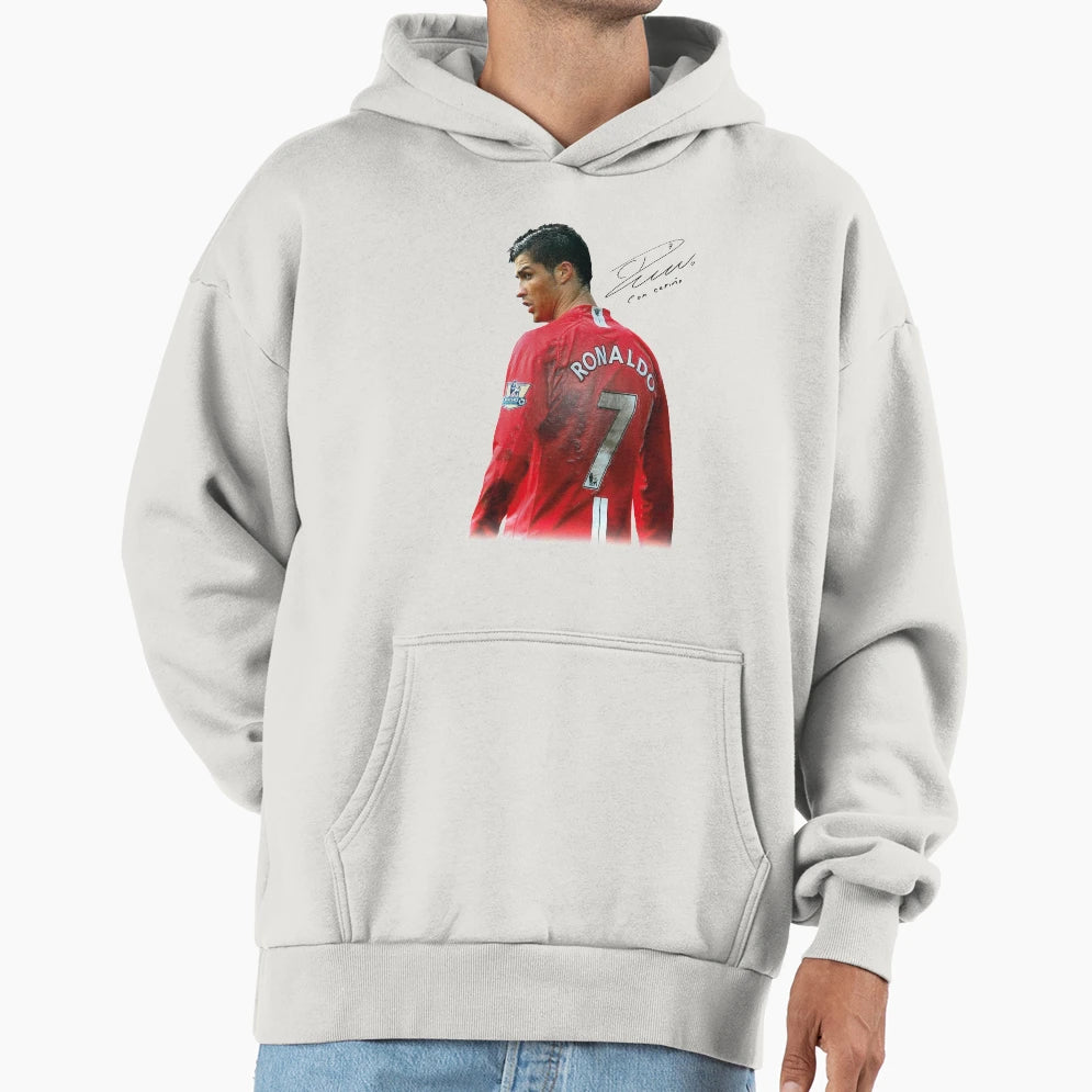 Manchester United Ronaldo Dedica 3D Hoodie - Streetwear Style Men Women - T-Shirt, Sweatshirt, Hoodie