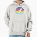 Womens Soccer Silhouette Colorful Hoodie - Streetwear Style for Adults - T-Shirt, Sweatshirt, Hoodie