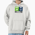 Super Bowl 2026 Final Score Hoodie - Minimalist Print Men Women - T-Shirt, Sweatshirt, Hoodie