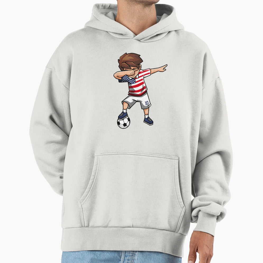 Dabbing Soccer United States Football T-Shirt - Custom Art Print Men Women - T-Shirt, Sweatshirt, Hoodie